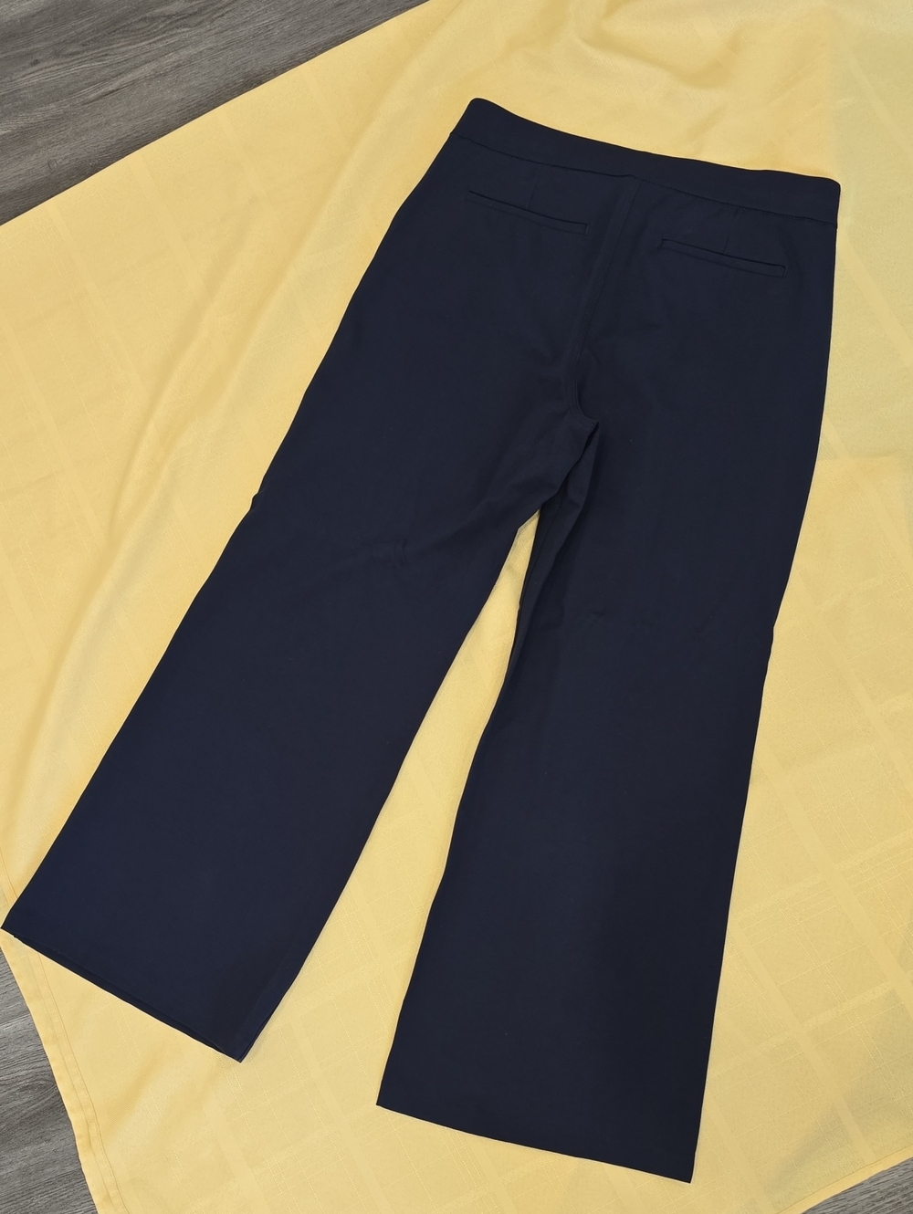 Gloria Vanderbilt Navy Wide-Leg Dress Pants for Women